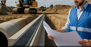 Sistemas de drenaje pluvial en ingeniería civil