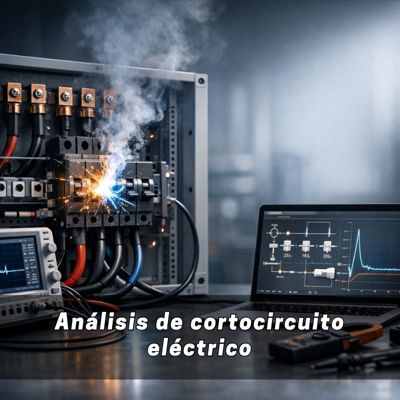 Análisis de cortocircuito eléctrico