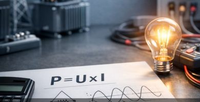 cómo calcular la potencia eléctrica