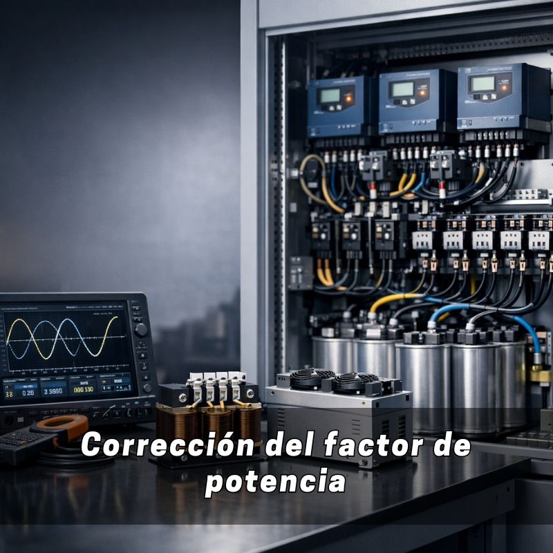 Corrección del factor de potencia