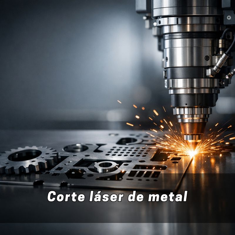 Corte láser de metal