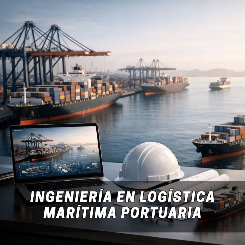 Ingeniería en logística marítima portuaria