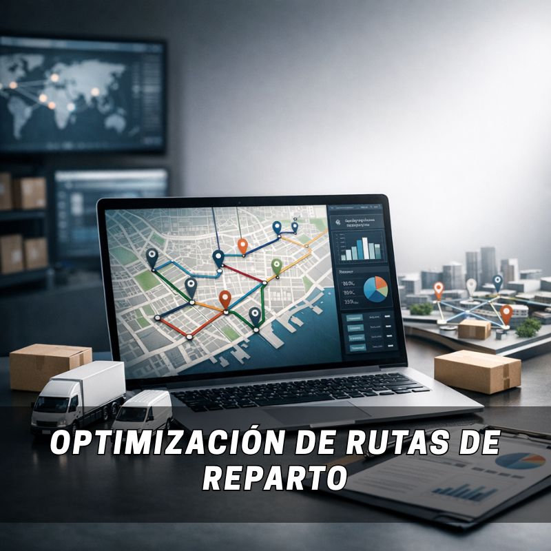 Optimización de rutas de reparto