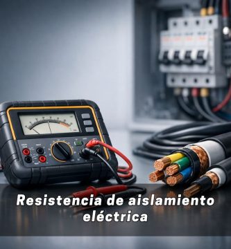 Resistencia de aislamiento eléctrica
