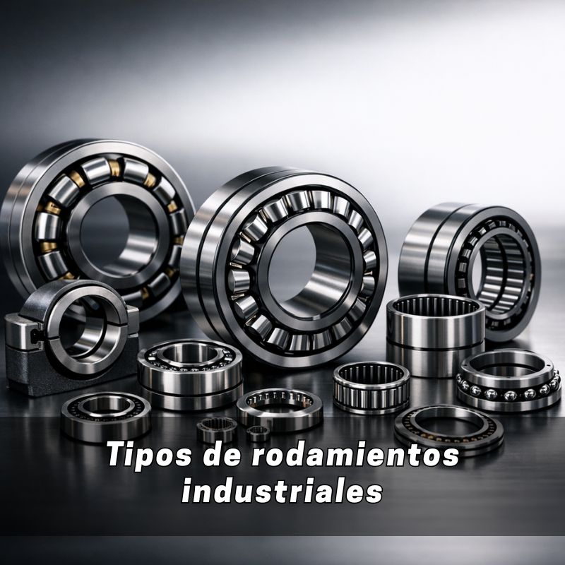 Tipos de rodamientos industriales