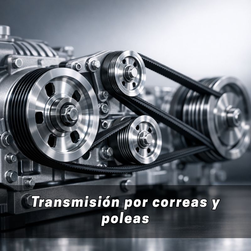 Transmisión por correas y poleas