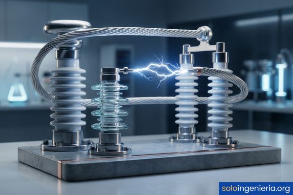 alta tensión eléctrica