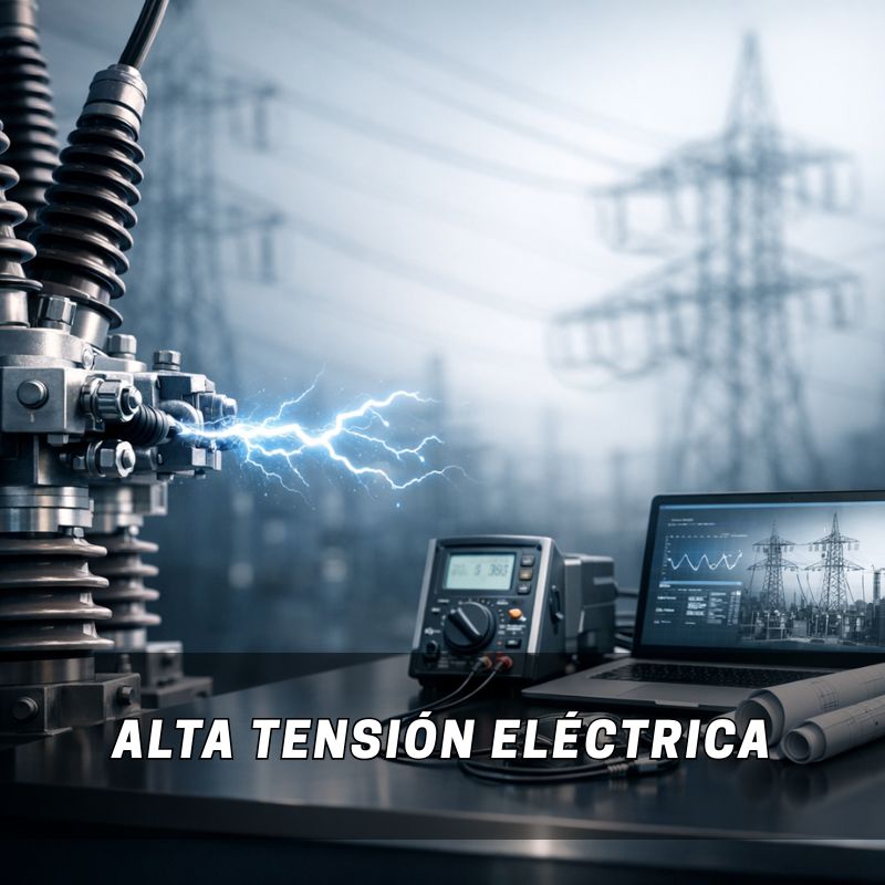 alta tensión eléctrica