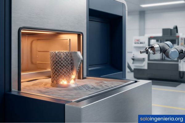 manufactura aditiva en metal