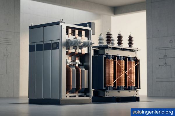 media tensión eléctrica