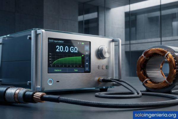 Resistencia de aislamiento eléctrica