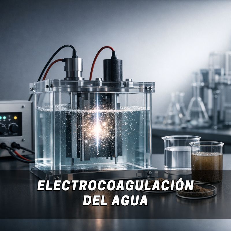 electrocoagulación del agua