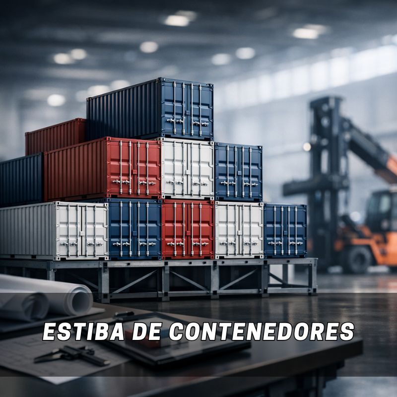 Estiba de contenedores