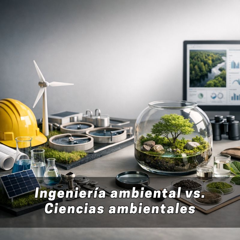 diferencia entre ingeniería ambiental y ciencias ambientales