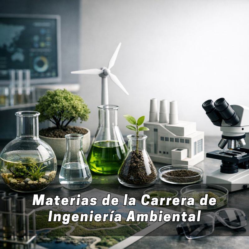 Materias de la Carrera de Ingeniería Ambiental
