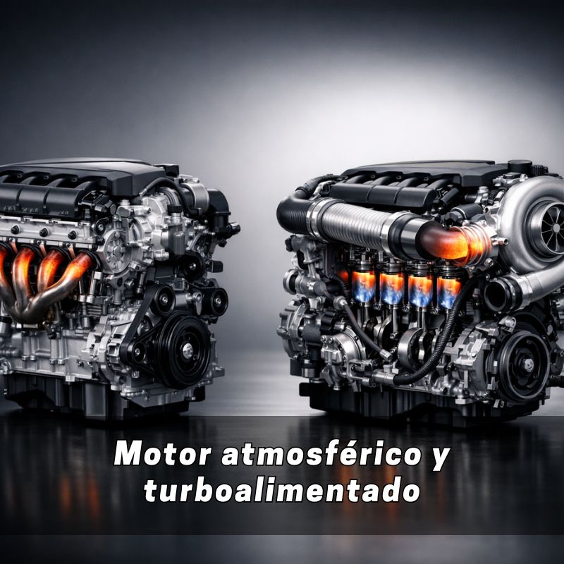 diferencia entre motor atmosférico y turboalimentado