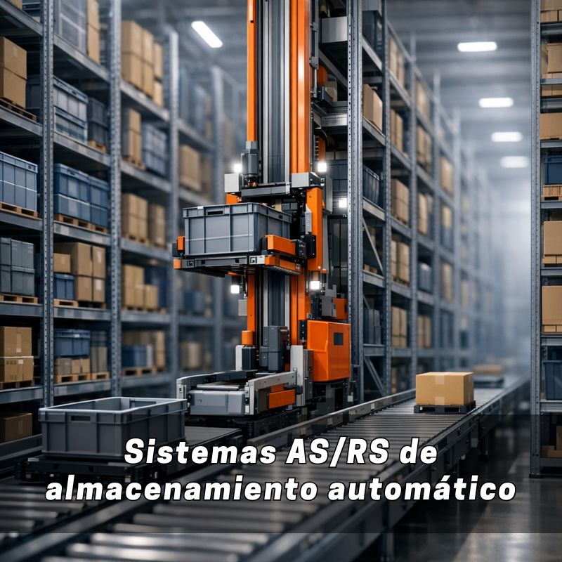 Sistemas AS/RS de almacenamiento automático