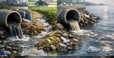 Tipos de contaminación del agua y sus causas