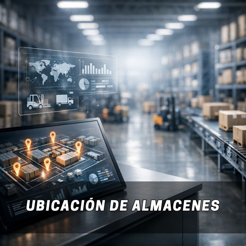 Ubicación de almacenes