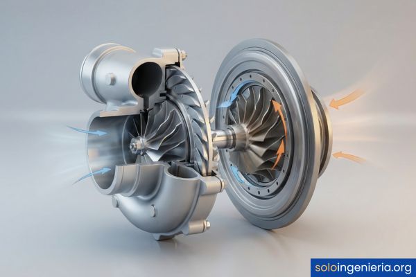 cómo funciona el turbo de geometría variable