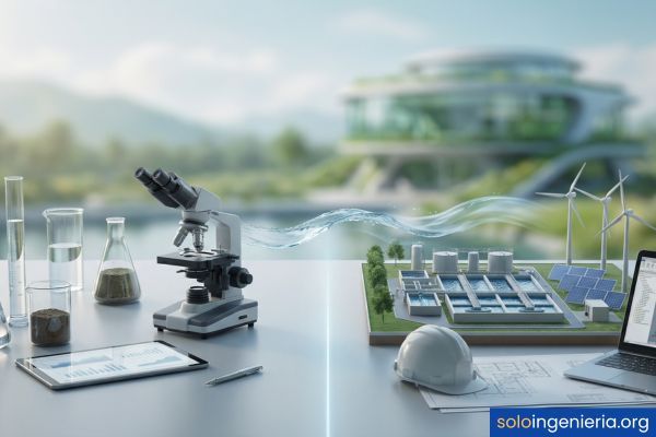 diferencia entre ingeniería ambiental y ciencias ambientales