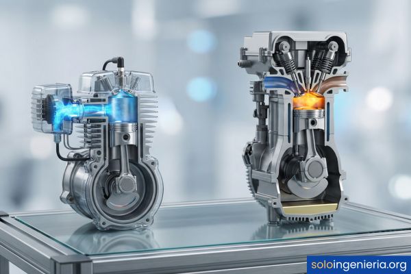 diferencia entre motor de 2 tiempos y 4 tiempos