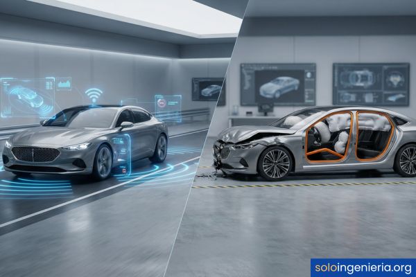 diferencia entre seguridad activa y pasiva en vehículos