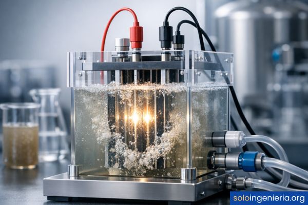 electrocoagulación del agua