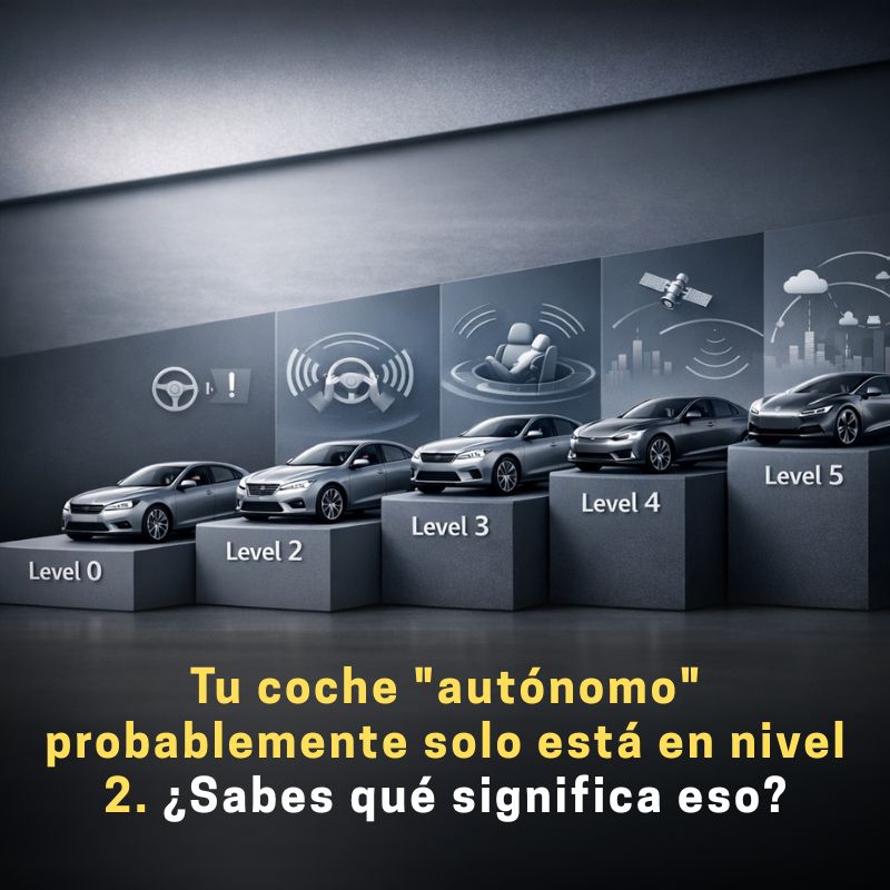niveles de conducción autónoma sae explicados