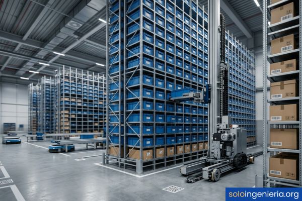 Sistemas AS/RS de almacenamiento automático