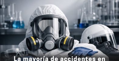 Equipos de protección personal para laboratorios químicos
