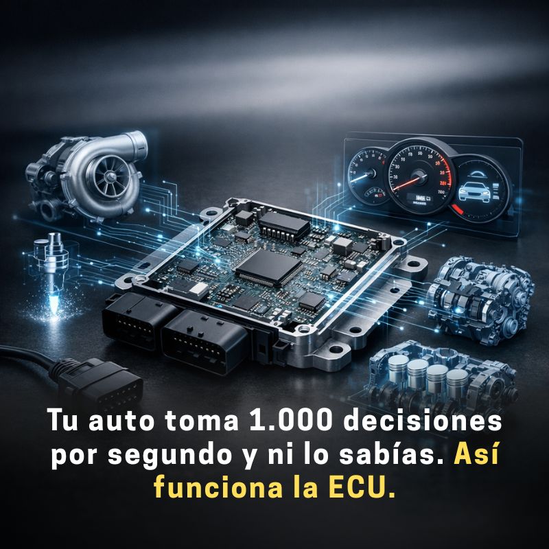 Funcionamiento de la ECU Automotriz