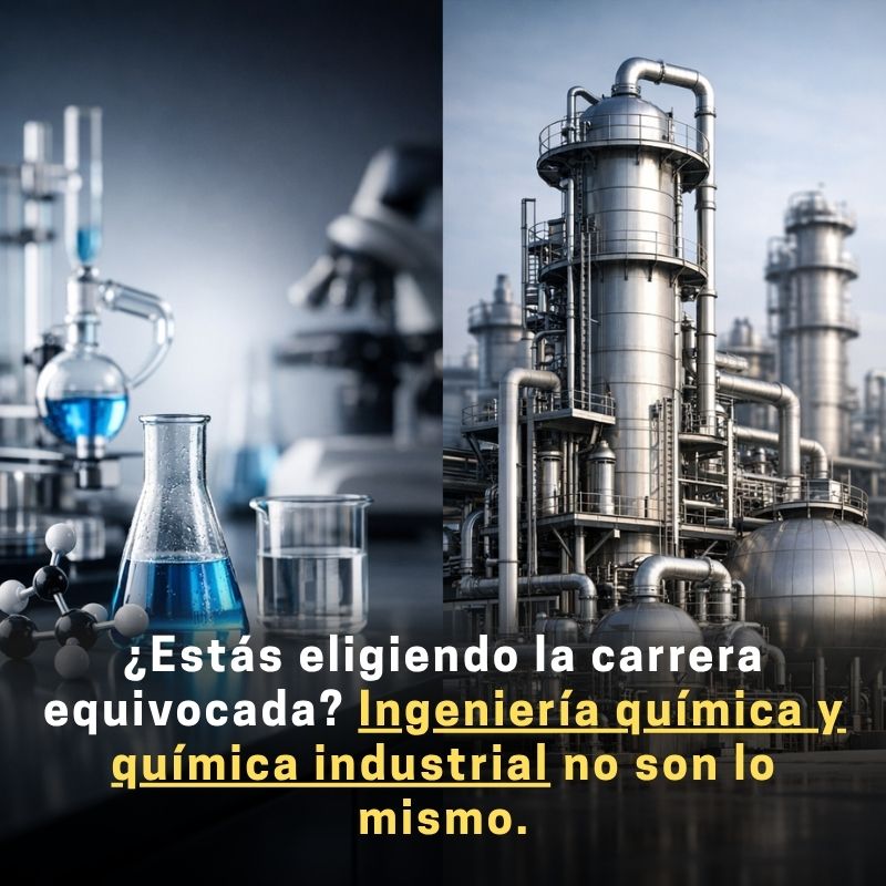 ingeniería química vs química industrial