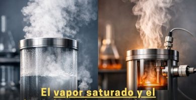 propiedades del vapor saturado vs vapor sobrecalentado