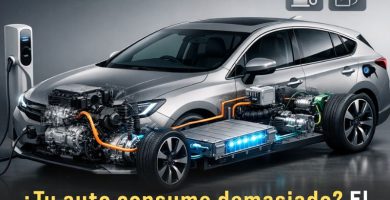 cómo funciona un auto híbrido enchufable