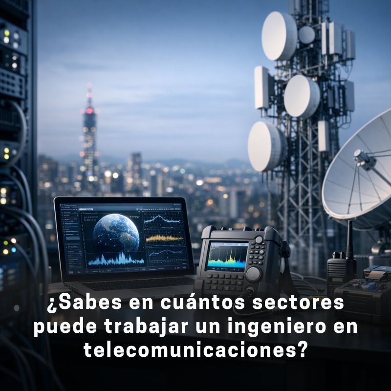 campo laboral de la ingeniería en telecomunicaciones