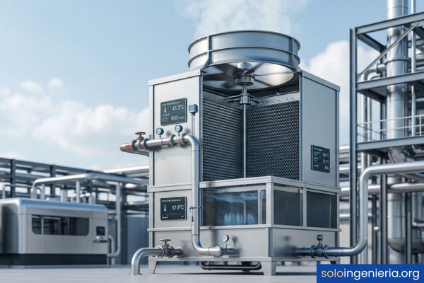 cómo calcular la eficiencia de una torre de enfriamiento