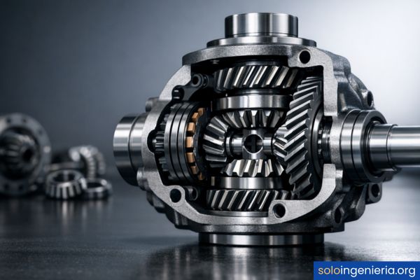 cómo funciona un diferencial autoblocante