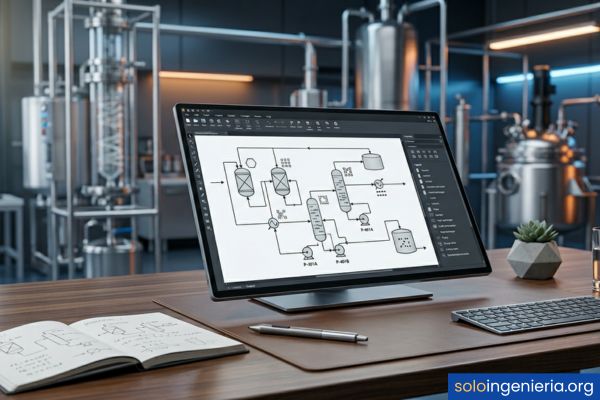 cómo hacer un diagrama de flujo de proceso químico