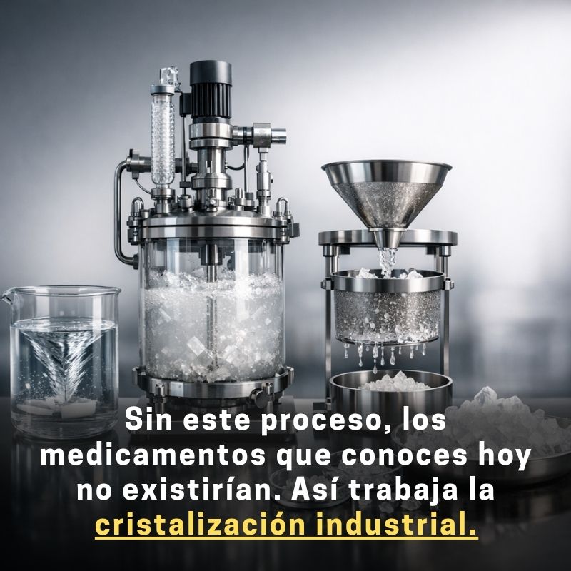 cristalización industrial