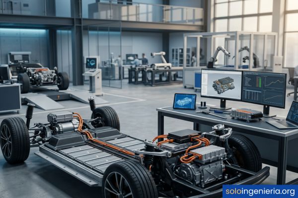 cuál es el campo laboral de un ingeniero automotriz