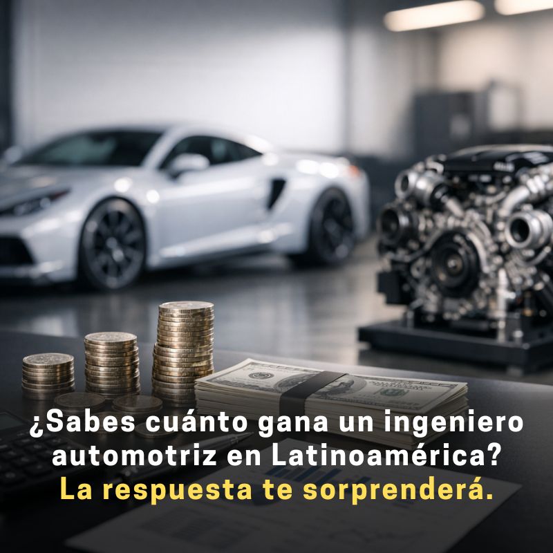 cuánto gana un ingeniero automotriz en latinoamérica