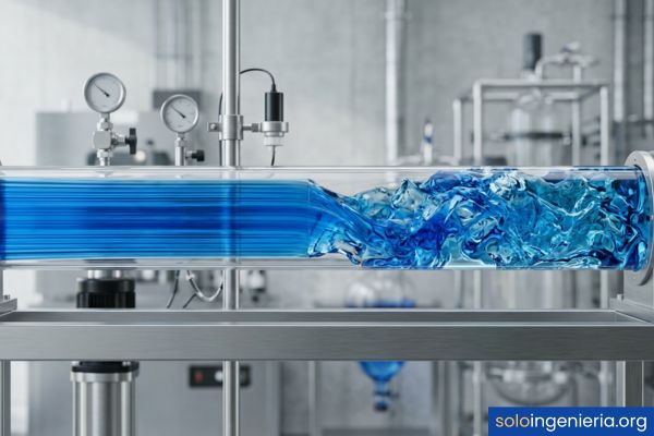 diferencia entre flujo laminar y turbulento en tuberías
