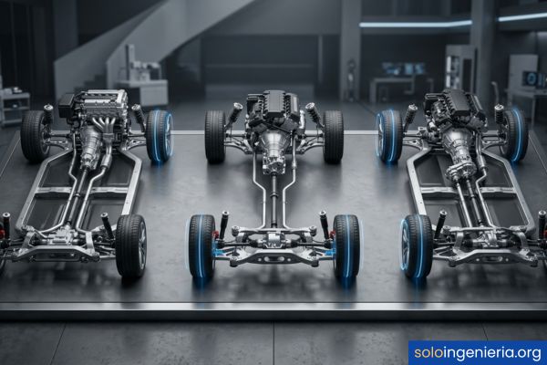 diferencia entre tracción delantera trasera y 4x4
