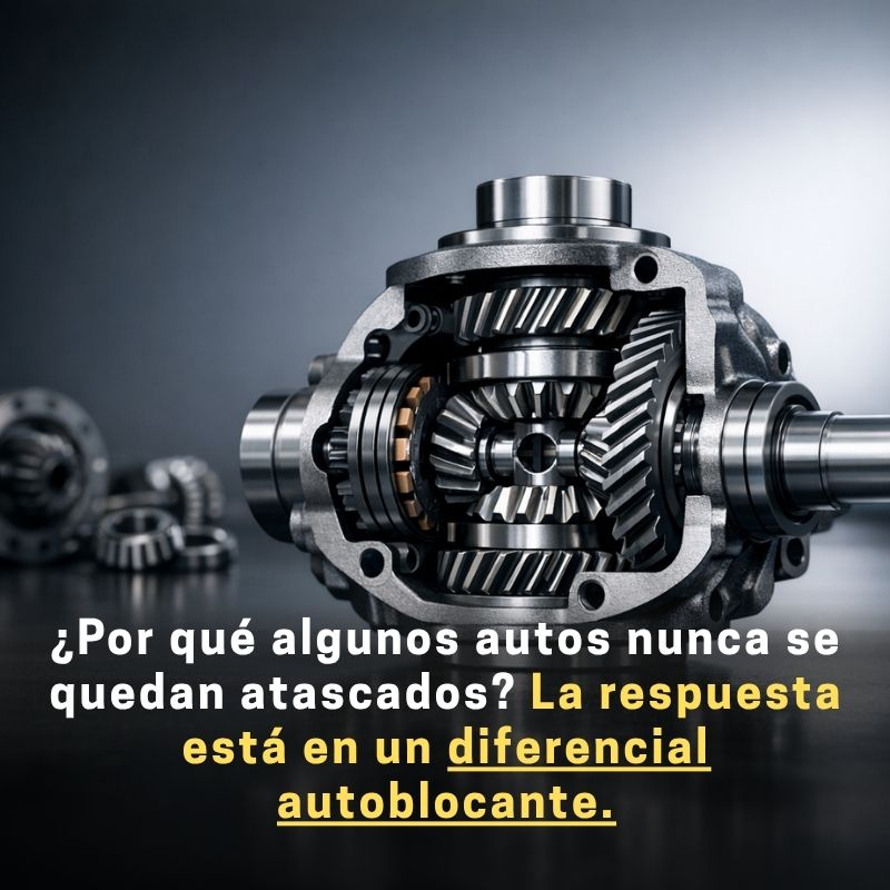 cómo funciona un diferencial autoblocante