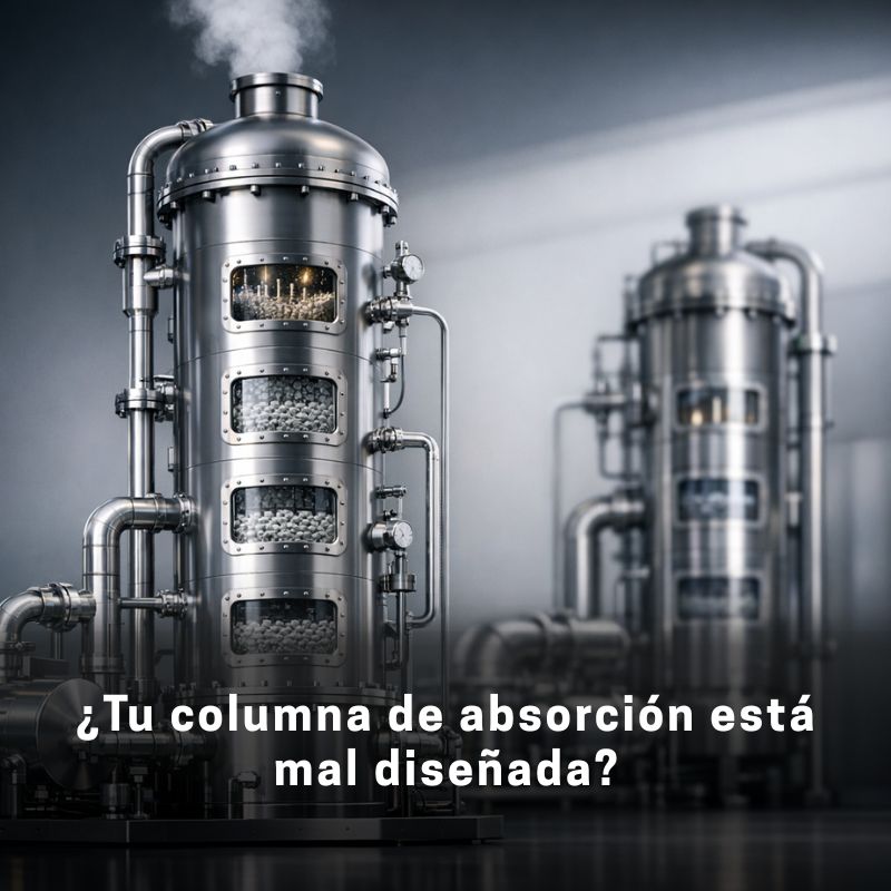 diseño de columnas de absorción de gases