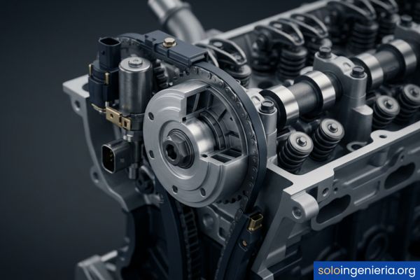 distribución variable motor
