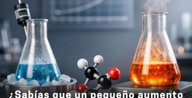 efecto de la temperatura en la constante de velocidad