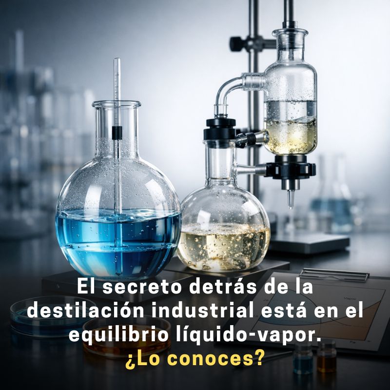 equilibrio líquido vapor sistemas binarios ejemplos