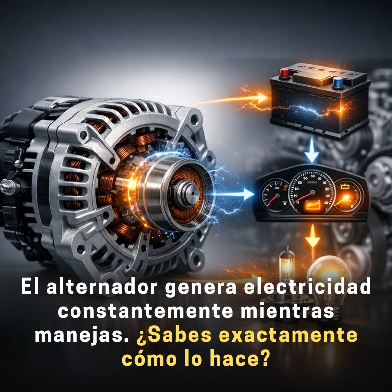 alternador automotriz función